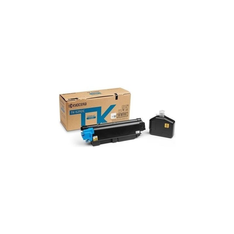 Tóner Kyocera TK-5292C - 13000 páginas, Cian, ECOSYS P7240cdn